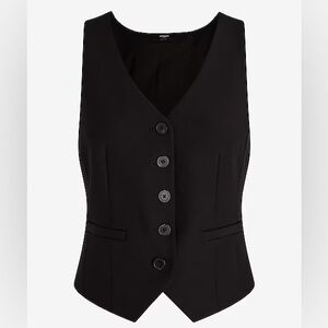 Express Black Women's Vest